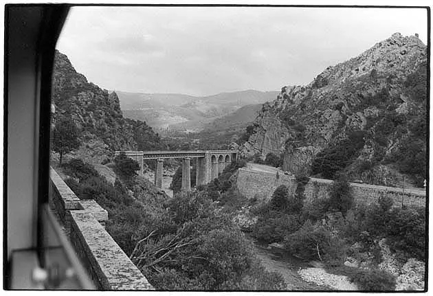 depuis le fenêtre, la Corse
